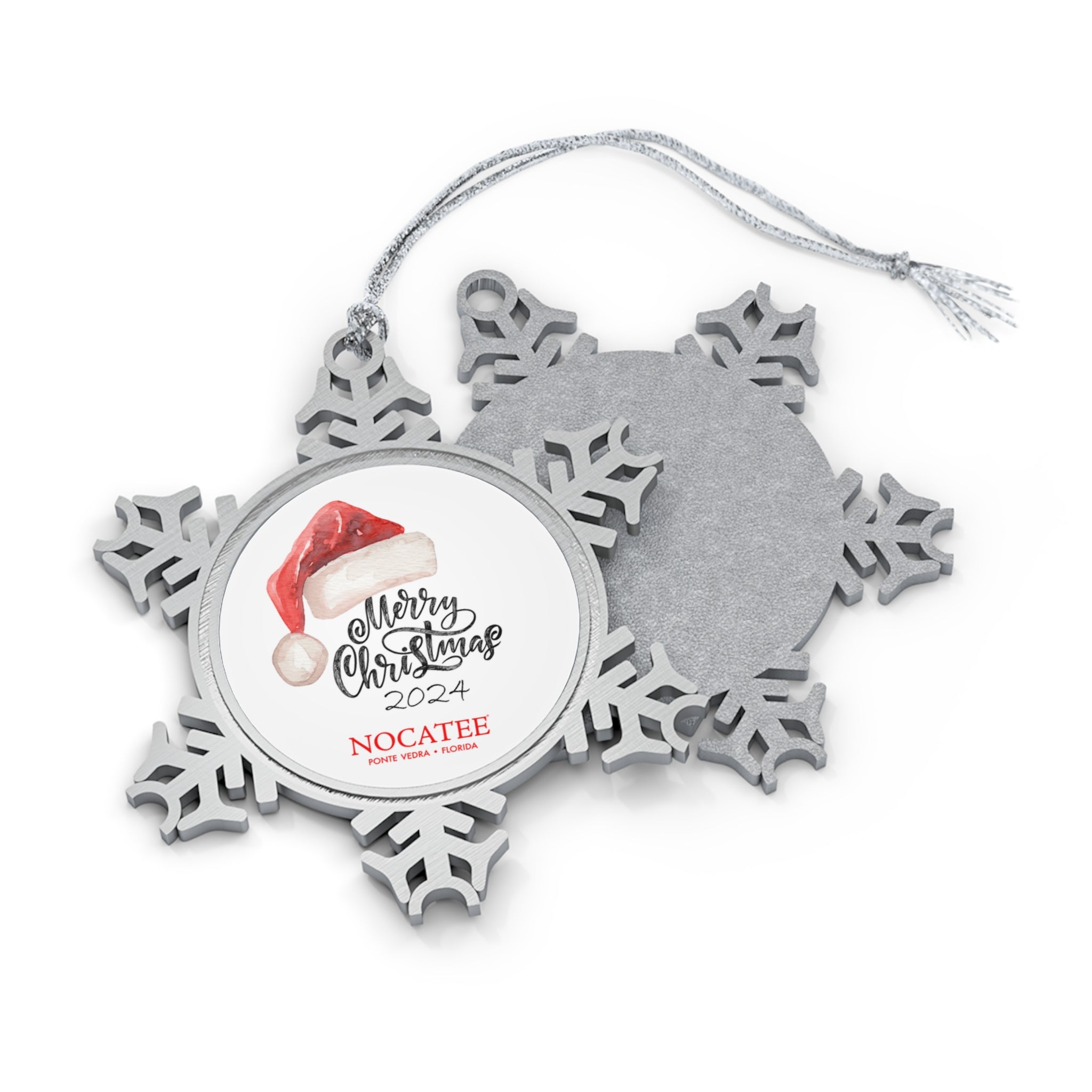 Nocatee Christmas Ornament 2024 White